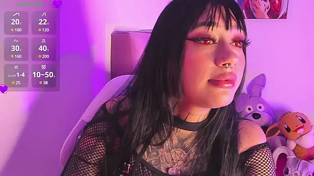 Snapshot of Akari1_Mischief chatting on 12.19.24 Akari1 Mischief online show from 12.19.24