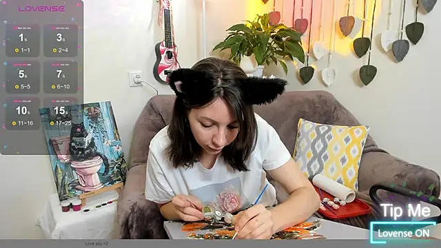 Snapshot of MelodyBlosom chatting on 01.25.25 MelodyBlosom online show from 01.25.25