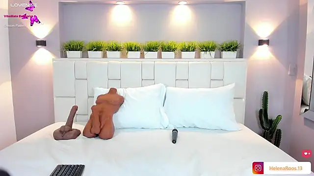 Snapshot of HelenaRoos chatting on 12.21.25 HelenaRoos online show from 12.21.25