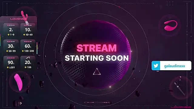 galaudin 3x  online show from 10.30.25