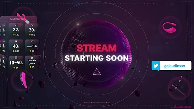 galaudin 3x  online show from 12.15.25