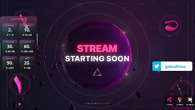 galaudin 3x  online show from 01.12.26