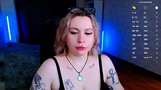 Snapshot of Blueberry-baby chatting on 02.24.25 Blueberry-baby online show from 02.24.25