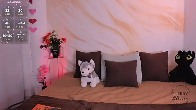 CherryBlossomm  online show from 03.06.26