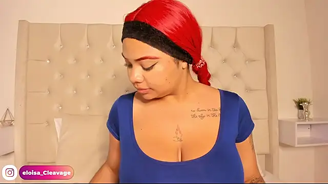 Eloisa cleavage  online show from 01.14.25