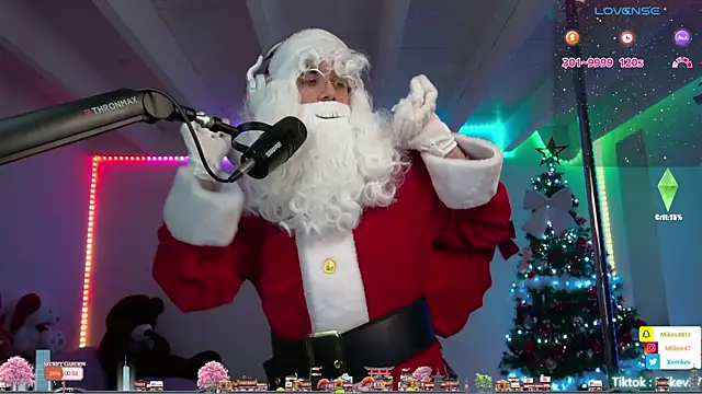 Snapshot of Mikev chatting on 12.23.24 Mikev online show from 12.23.24