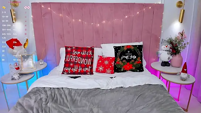 Snapshot of MilaVoxx chatting on 12.24.24 MilaVoxx online show from 12.24.24