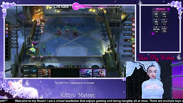 Snapshot of SassyKittyn chatting on 12.31.24 SassyKittyn online show from 12.31.24