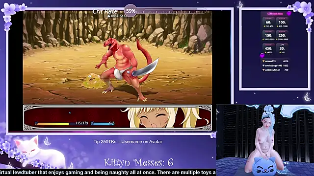 Snapshot of SassyKittyn chatting on 01.09.25 SassyKittyn online show from 01.09.25