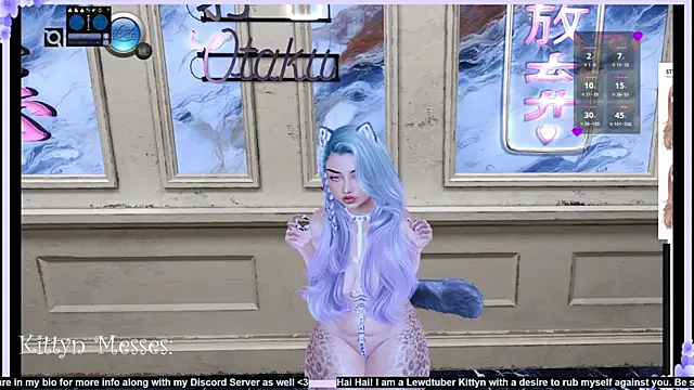 Snapshot of SassyKittyn chatting on 02.25.25 SassyKittyn online show from 02.25.25