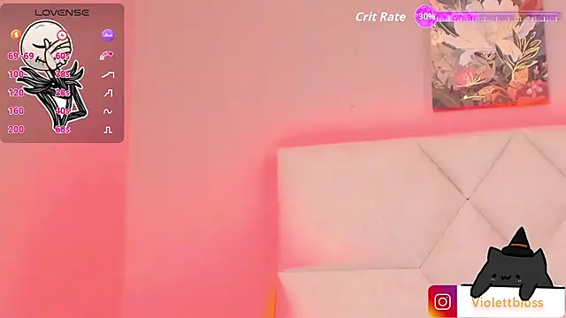 Violettbloss online show from 10.30.25