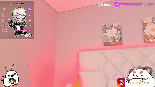 Violettbloss online show from 11.01.25