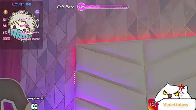 Violettbloss online show from 02.04.26