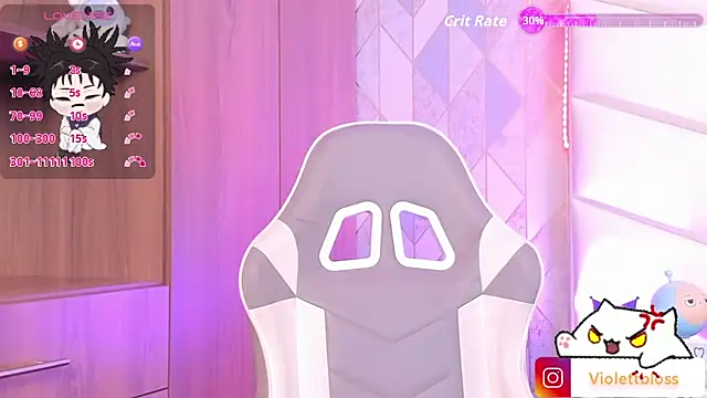 Violettbloss online show from 02.05.26