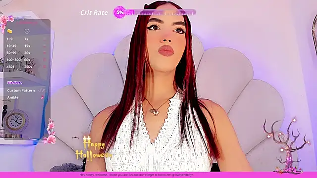 Babyenderlyn online show from 10.26.25