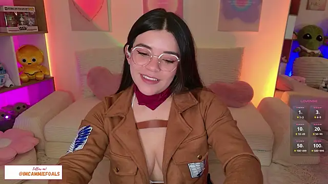 Snapshot of cammiefoalss chatting on 11.24.25 cammiefoalss online show from 11.24.25