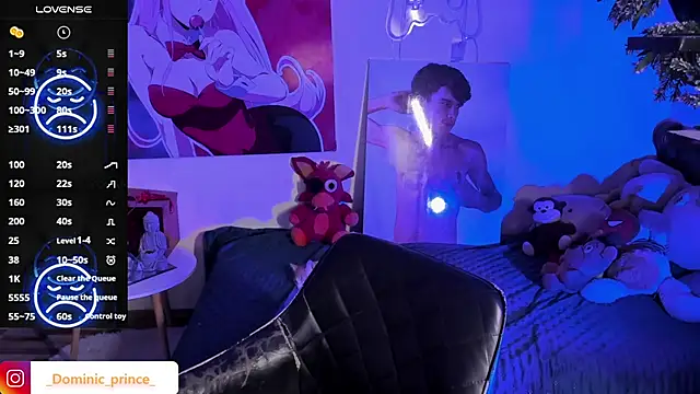 Snapshot of DominicPrince chatting on 09.10.25 DominicPrince online show from 09.10.25