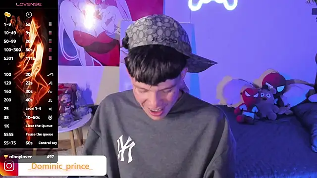 Snapshot of DominicPrince chatting on 09.28.25 DominicPrince online show from 09.28.25