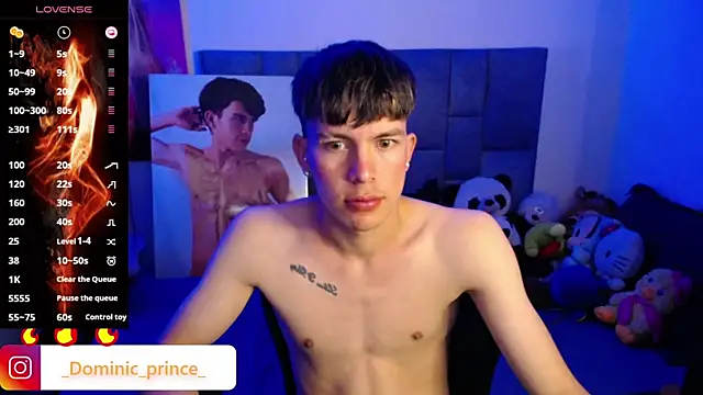Snapshot of DominicPrince chatting on 10.04.25 DominicPrince online show from 10.04.25