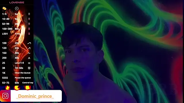 Snapshot of DominicPrince chatting on 10.12.25 DominicPrince online show from 10.12.25