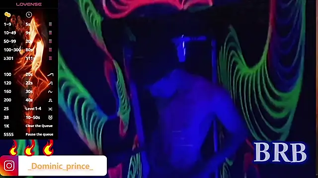 Snapshot of DominicPrince chatting on 11.11.25 DominicPrince online show from 11.11.25