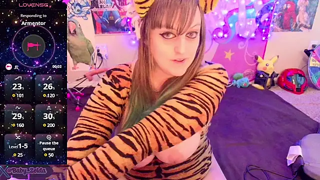 BabyZelda online show from 01.06.25