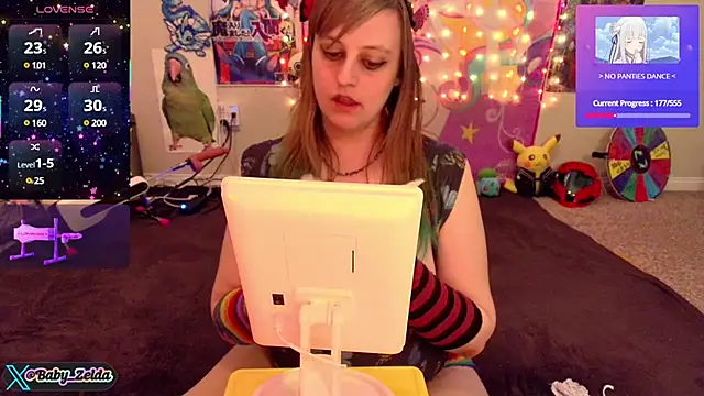 BabyZelda online show from 02.20.25