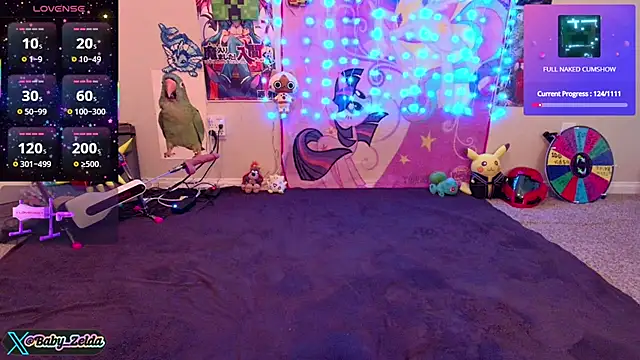 BabyZelda online show from 02.21.25