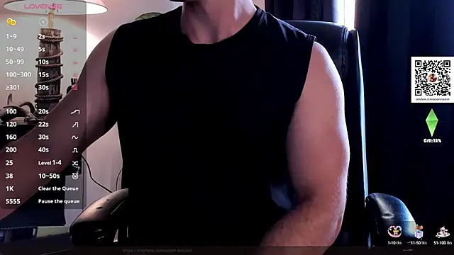 Snapshot of ADAM_BOUTON_ chatting on 10.22.25 ADAM BOUTON online show from 10.22.25