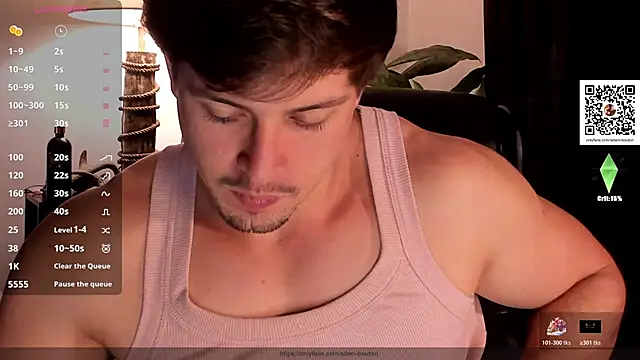 Snapshot of ADAM_BOUTON_ chatting on 11.06.25 ADAM BOUTON online show from 11.06.25