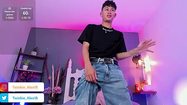 Twinkie-Alex18 online show from 03.04.25