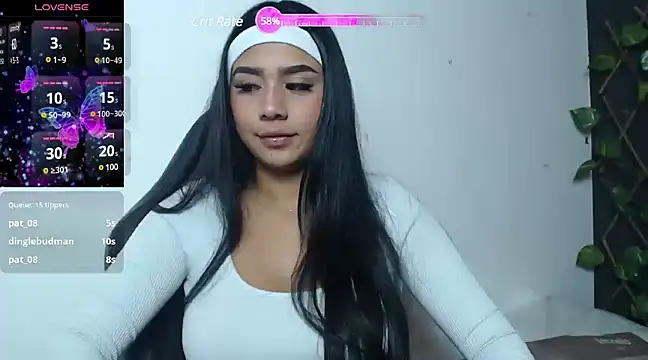 Snapshot of Shaarongp chatting on 03.08.25 Shaarongp online show from 03.08.25