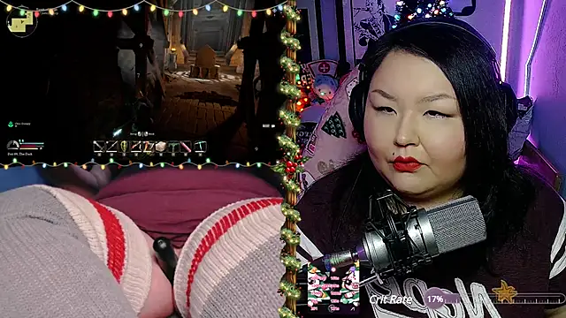 Snapshot of EmGreens chatting on 12.22.24 EmGreens online show from 12.22.24