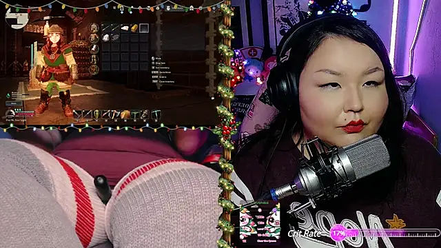 Snapshot of EmGreens chatting on 12.22.24 EmGreens online show from 12.22.24