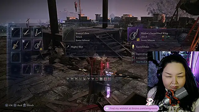 Snapshot of EmGreens chatting on 11.20.25 EmGreens online show from 11.20.25