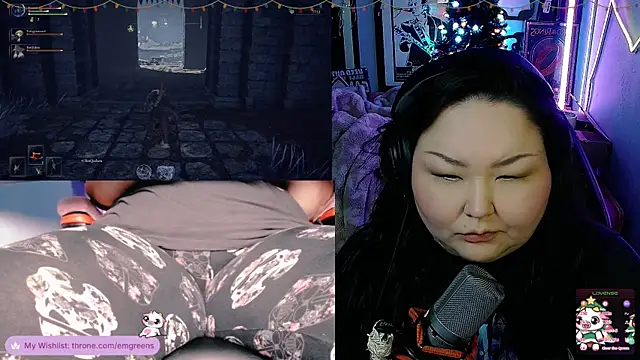 Snapshot of EmGreens chatting on 11.30.25 EmGreens online show from 11.30.25