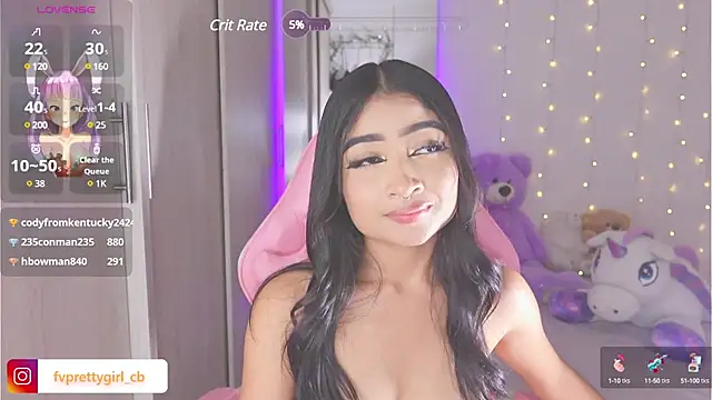 urfavprettygirl online show from 03.10.25