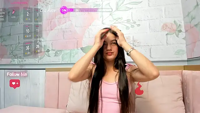 Snapshot of Annie_Cute18_ chatting on 01.23.25 Annie Cute18 online show from 01.23.25