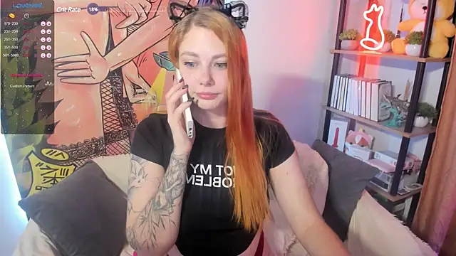 Snapshot of Kati_FoX chatting on 12.09.24 Kati FoX online show from 12.09.24