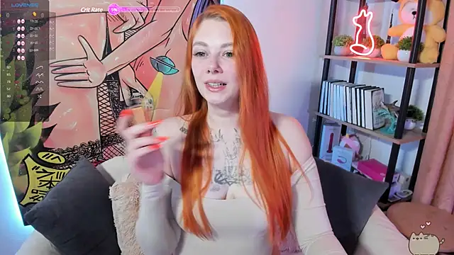 Snapshot of Kati_FoX chatting on 03.18.25 Kati FoX online show from 03.18.25