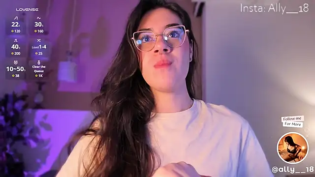 Ally addams online show from 03.12.25