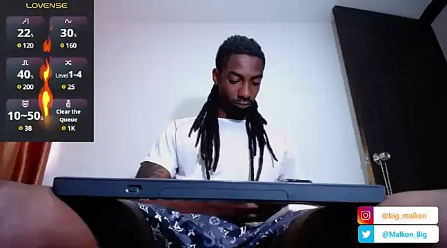 Snapshot of Malkon_Big chatting on 12.03.24 Malkon Big online show from 12.03.24