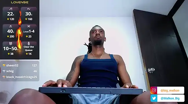 Snapshot of Malkon_Big chatting on 12.23.24 Malkon Big online show from 12.23.24