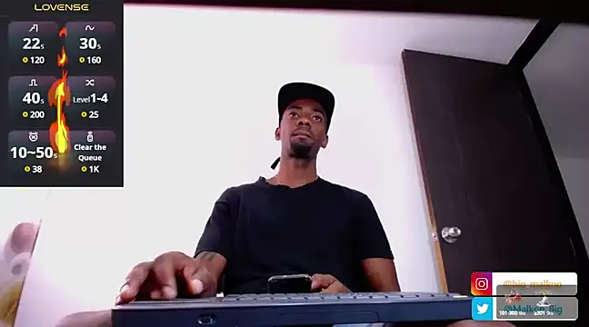 Snapshot of Malkon_Big chatting on 12.24.24 Malkon Big online show from 12.24.24