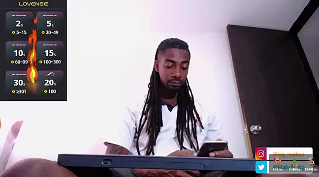 Snapshot of Malkon_Big chatting on 02.13.25 Malkon Big online show from 02.13.25