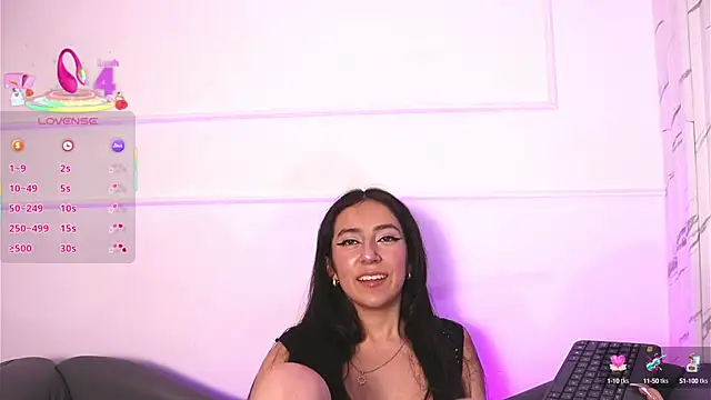 Snapshot of Sweet_Sammy_ chatting on 03.19.25 Sweet Sammy online show from 03.19.25