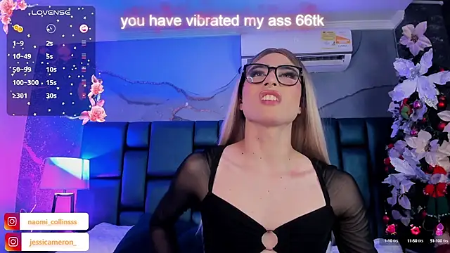 Snapshot of JESSI_NAOMI chatting on 12.28.24 JESSI NAOMI online show from 12.28.24