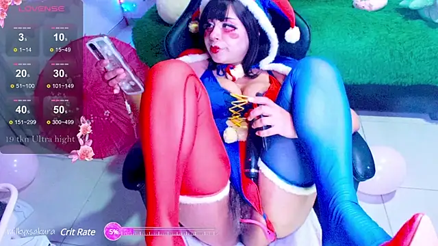 MilkyXSakura online show from 02.13.25