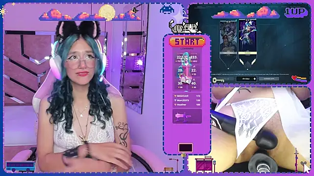 Snapshot of AriDawson chatting on 03.09.25 AriDawson online show from 03.09.25