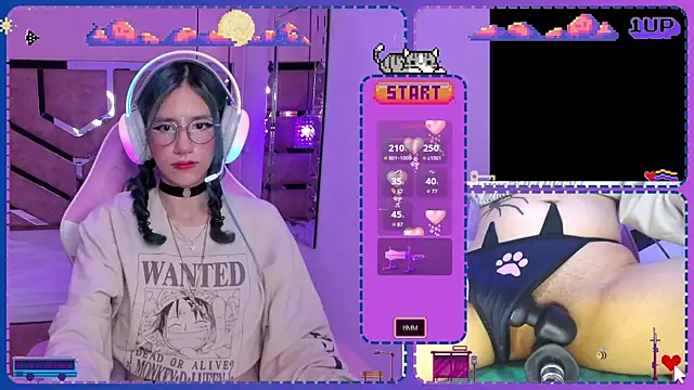 Snapshot of AriDawson chatting on 03.11.25 AriDawson online show from 03.11.25